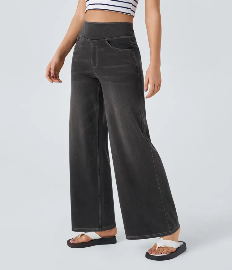 SOLÈNE™ - Easygoing Wide-Leg Jeans