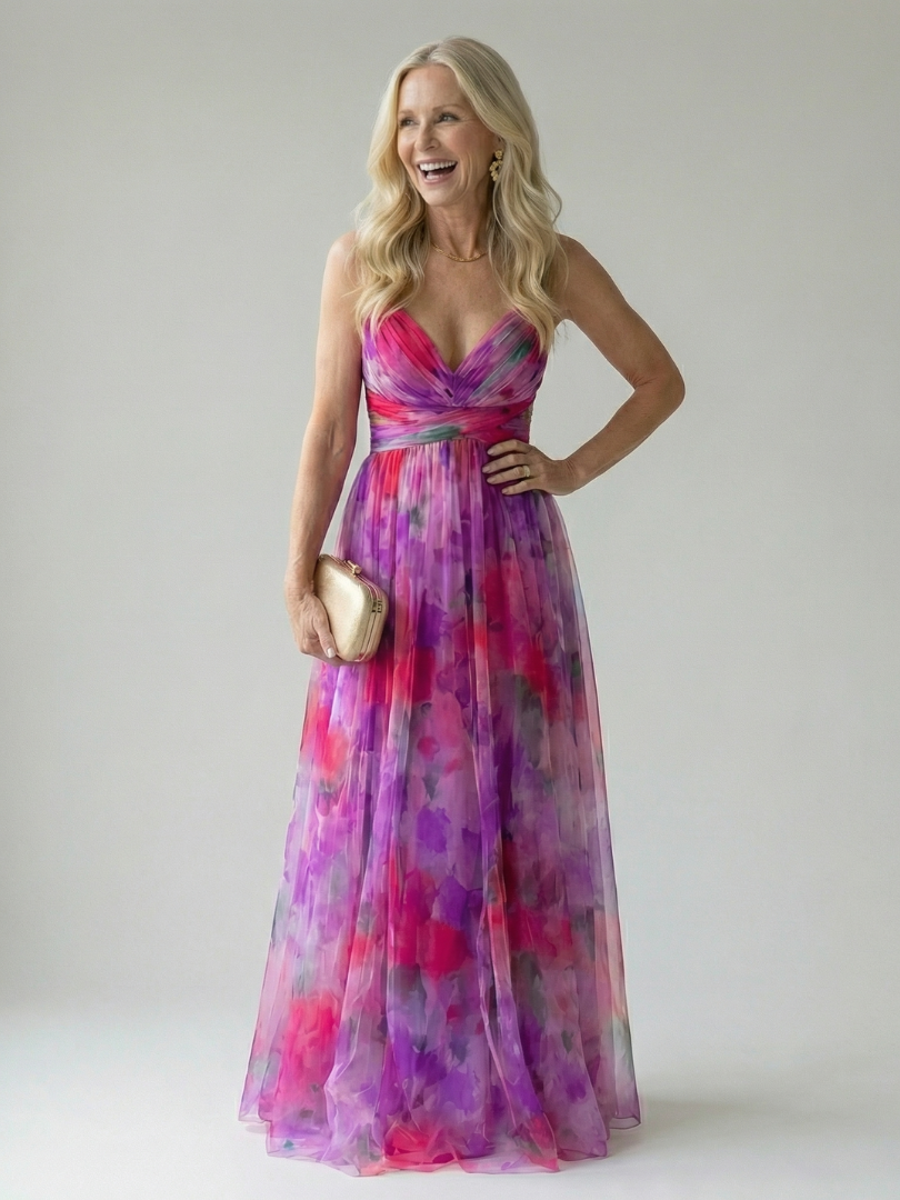 Rosario | Vestido Maxi con Envuelto Suave