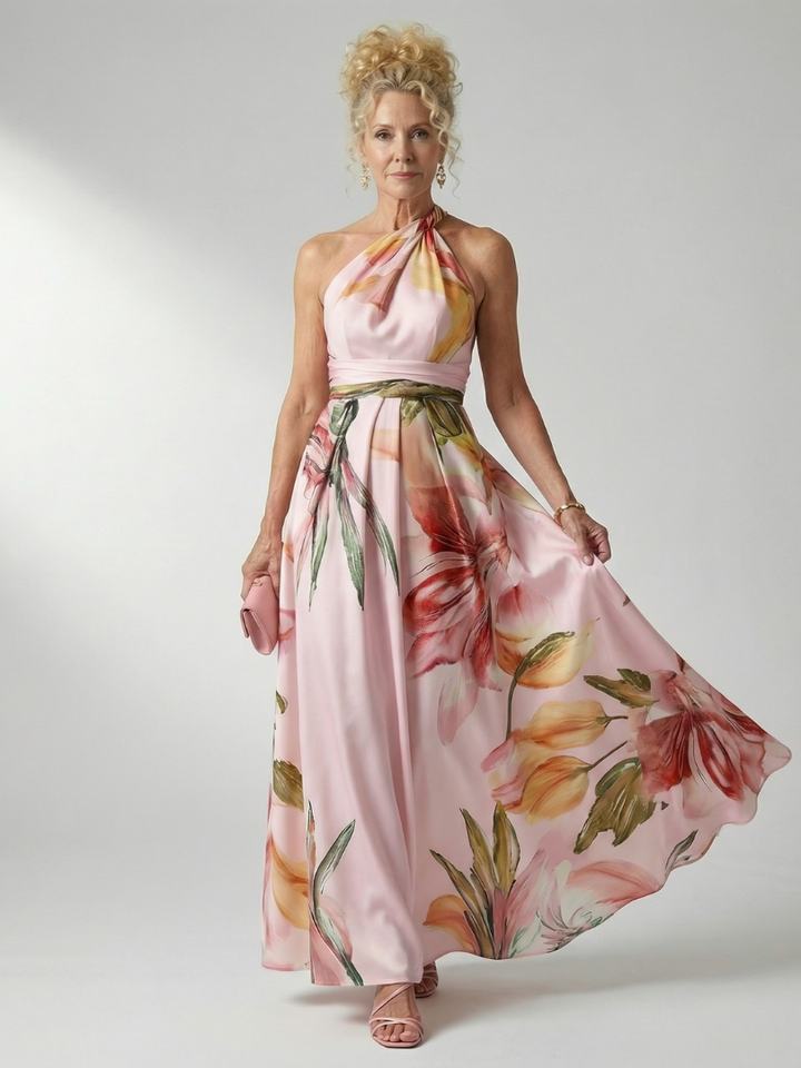 Matilde | Vestido Maxi Floral Ligero