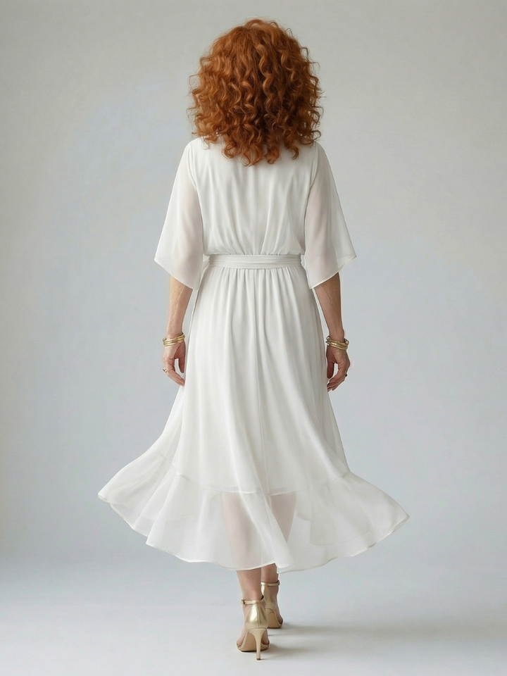 Valentina | Vestido Midi con Caída Ligera