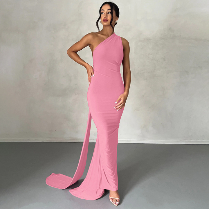 KARILYN™ – Chic Sleeveless Halter Bodycon Evening Dress