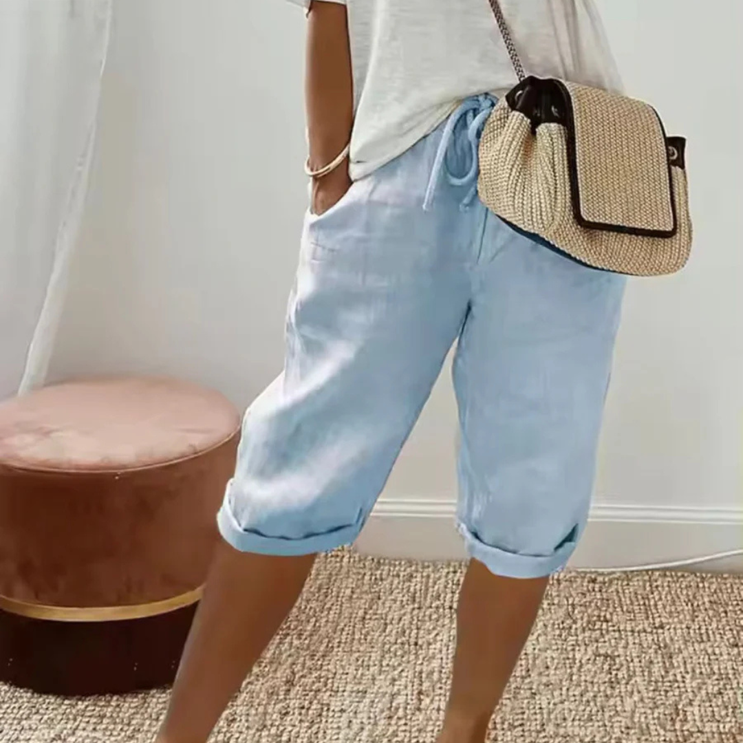 Natalia™ Pantalones Cortos para Mujeres