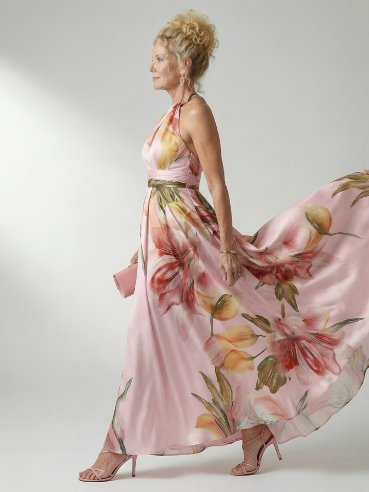 Matilde | Vestido Maxi Floral Ligero