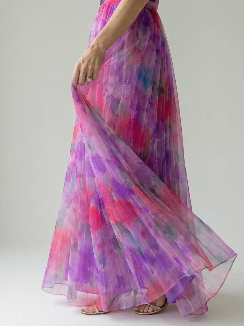 Rosario | Vestido Maxi con Envuelto Suave