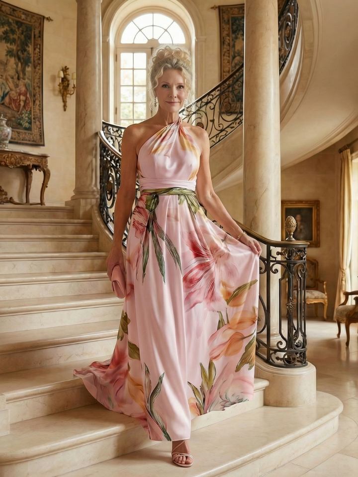 Matilde | Vestido Maxi Floral Ligero