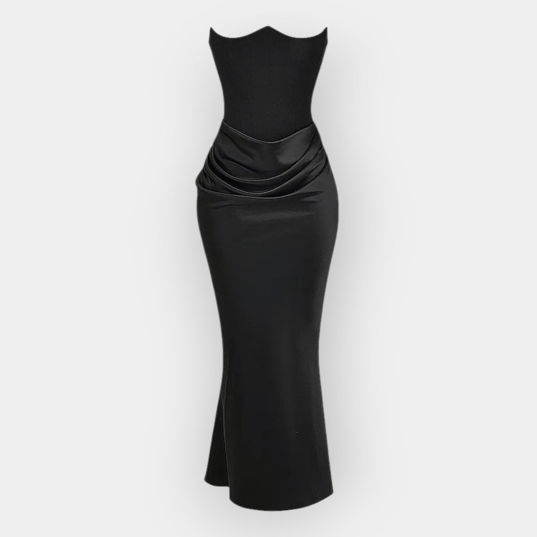 Vestido Maxi Elegante Minimalista y Fluido