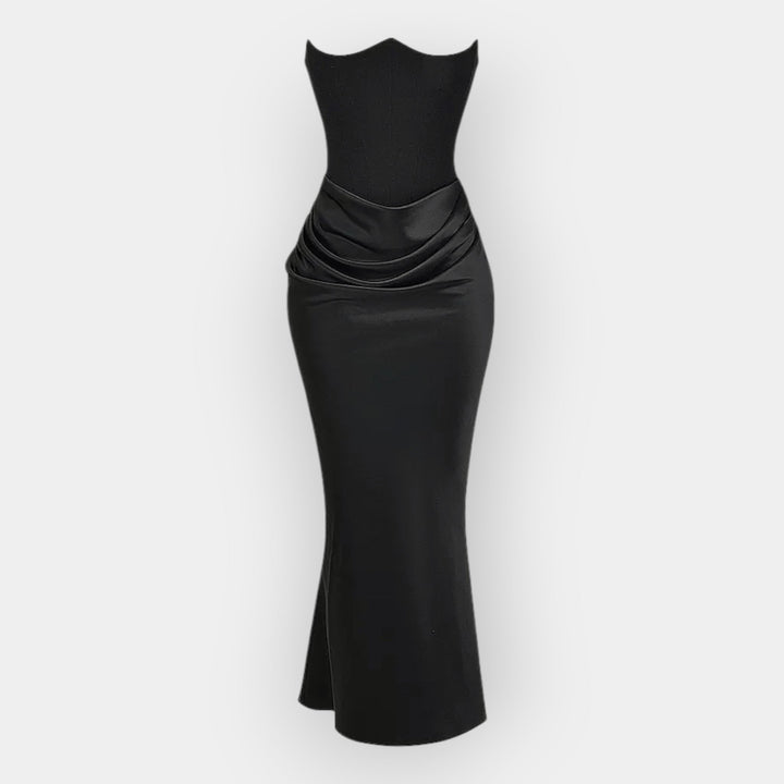 Vestido Maxi Elegante Minimalista y Fluido