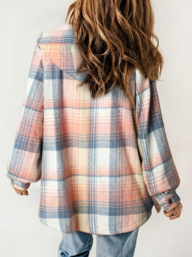 HANNAH™ - Stylish Plaid Jacket
