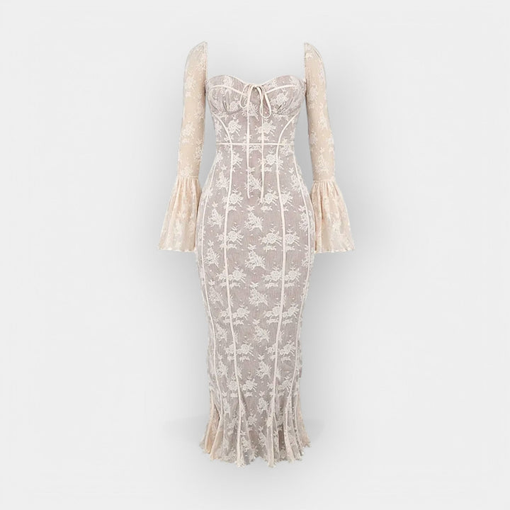 Vestido Maxi de Noche Fluido y Sofisticado