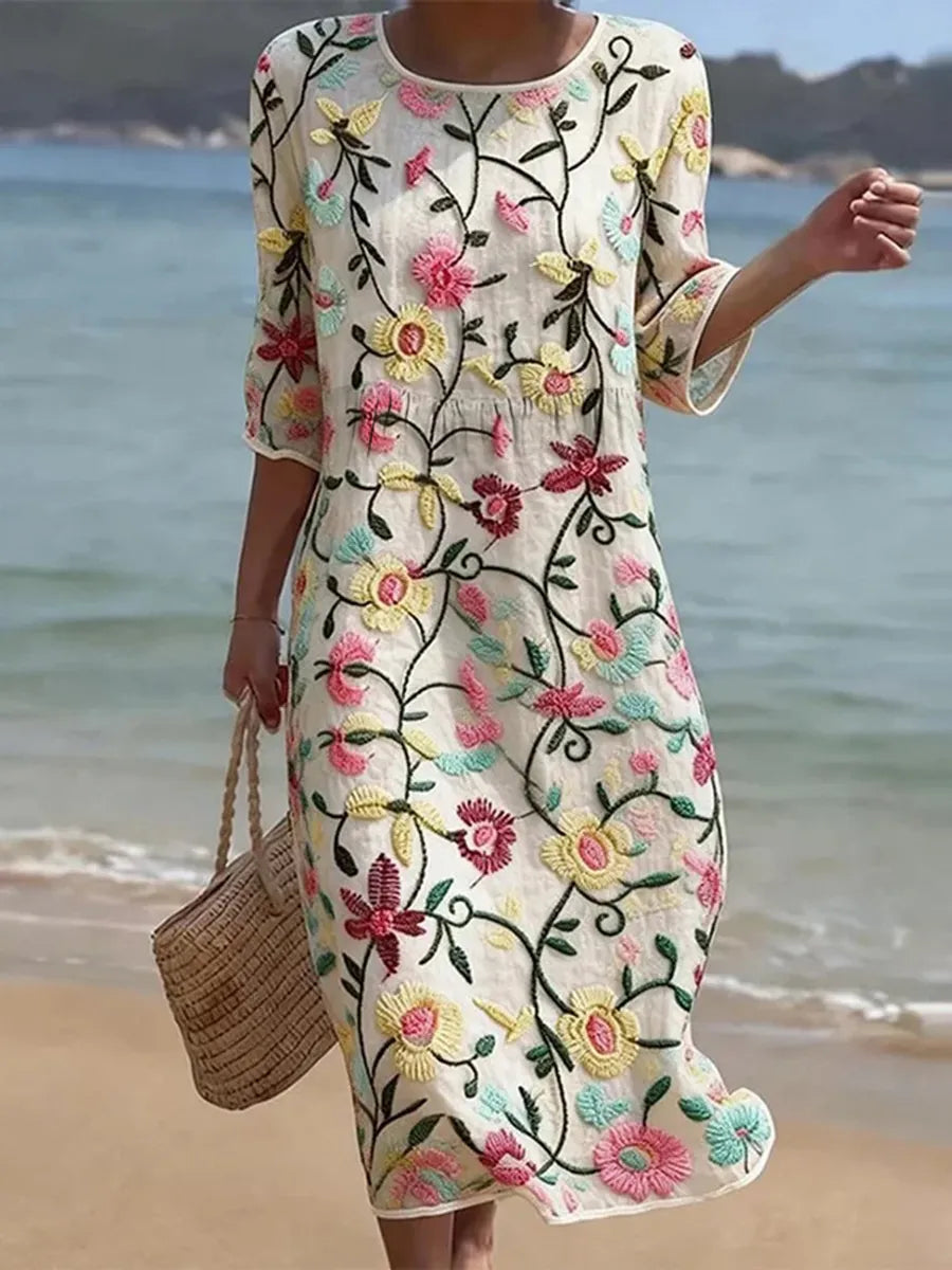 Rebecca | Vestido Femenino con Diseño Floral