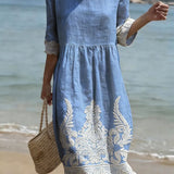 Tiffany | Vestido Floral y de Plantas