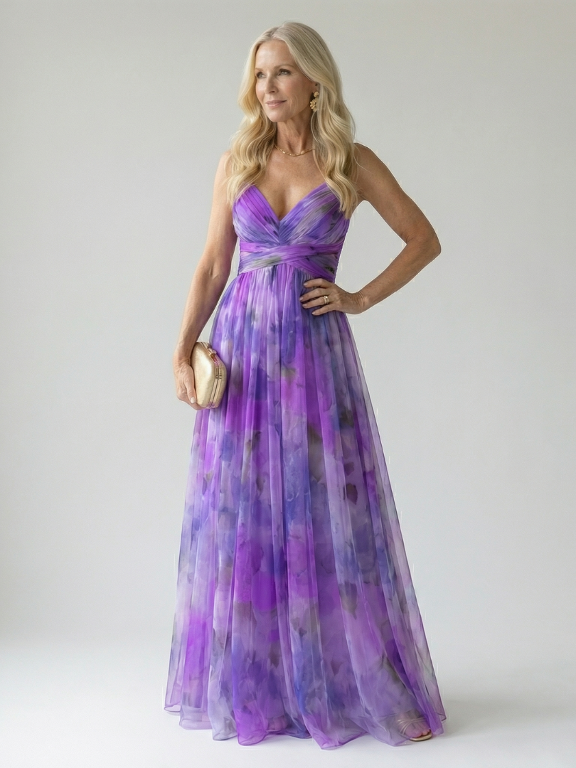 Rosario | Vestido Maxi con Envuelto Suave
