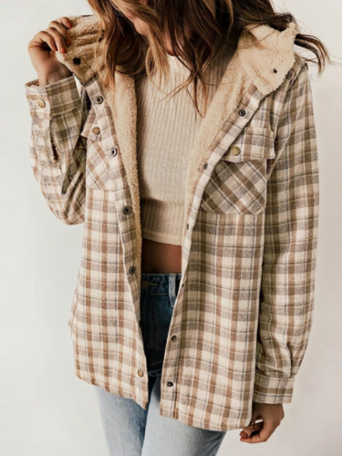 HANNAH™ - Stylish Plaid Jacket