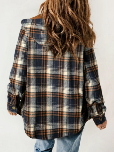 HANNAH™ - Stylish Plaid Jacket