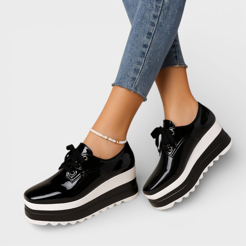 Petra | Zapatillas con plataforma y suela blanda