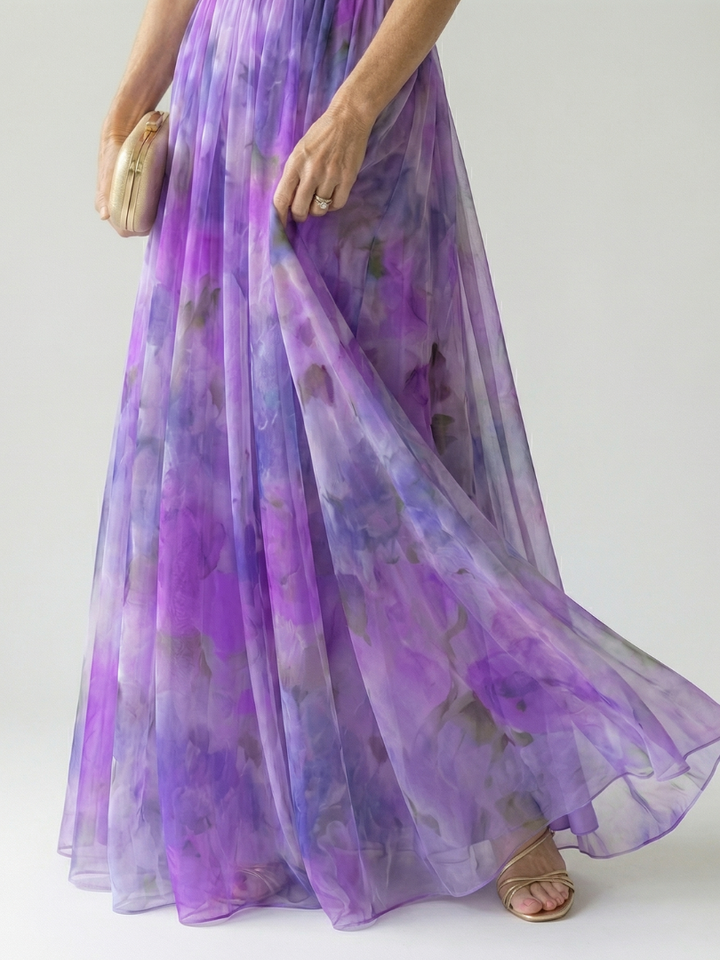 Rosario | Vestido Maxi con Envuelto Suave