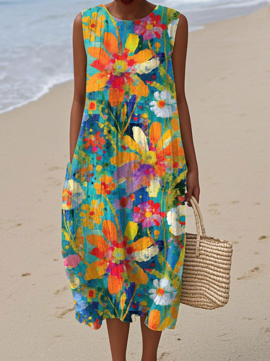 Sakura - Vestido de Verano Floración Fresca
