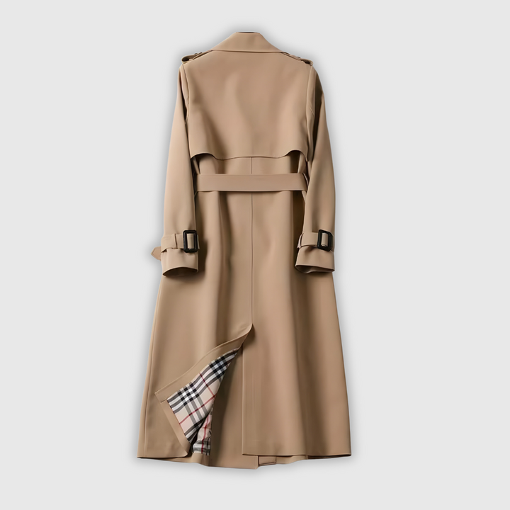 Danira - Abrigo trench elegante y modernizado con silueta atemporal