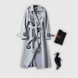 Danira - Abrigo trench elegante y modernizado con silueta atemporal