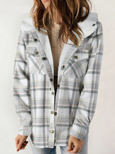 HANNAH™ - Stylish Plaid Jacket