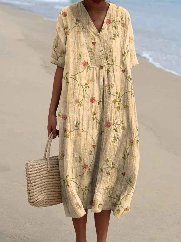 Merel | Vestido Maxi Floral Retro