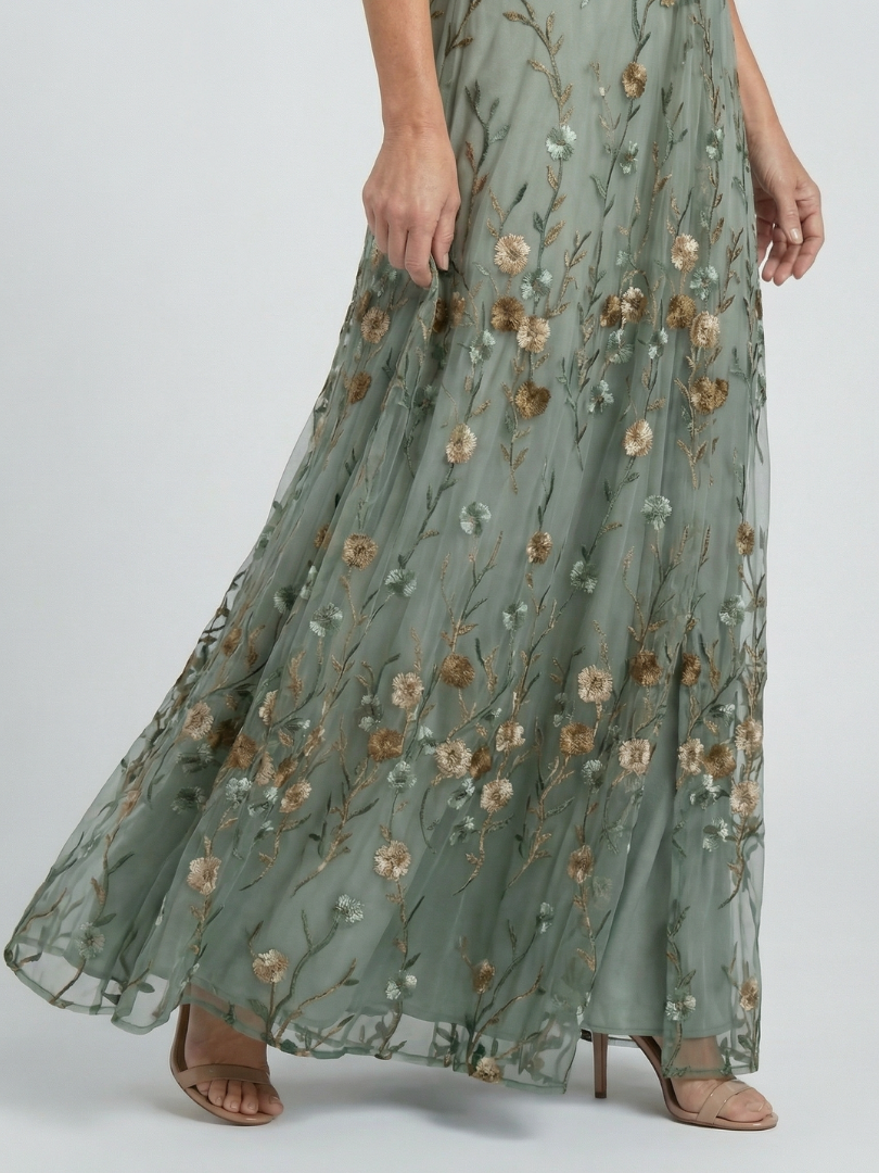 Carmen | Vestido Maxi de Flujo con Cuello Halter
