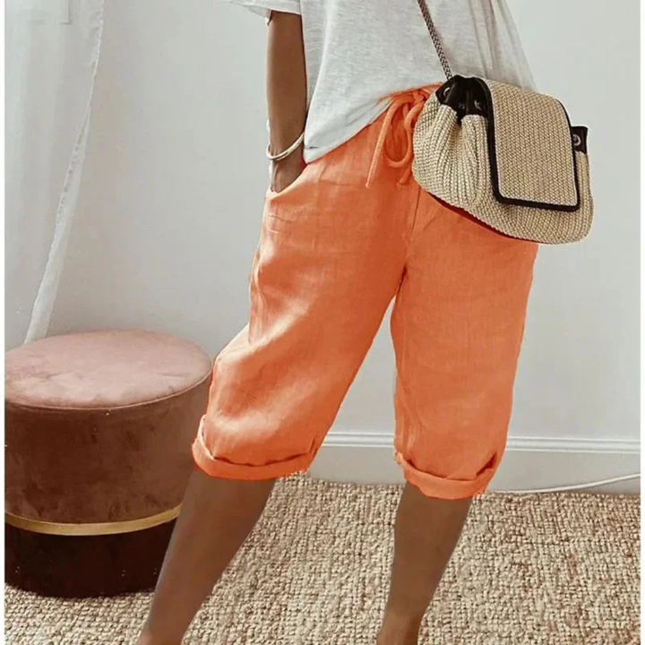 Natalia™ Pantalones Cortos para Mujeres