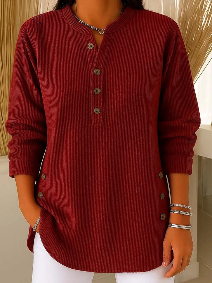 Clara™ Blusa Texturizada Premium