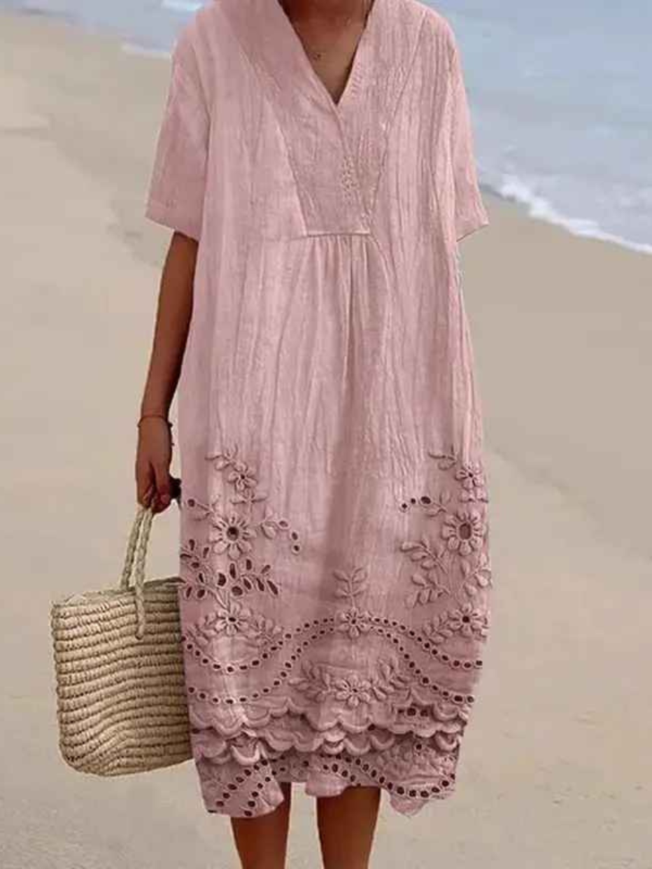 Danielle - Maxi Vestido con Estampado Floral
