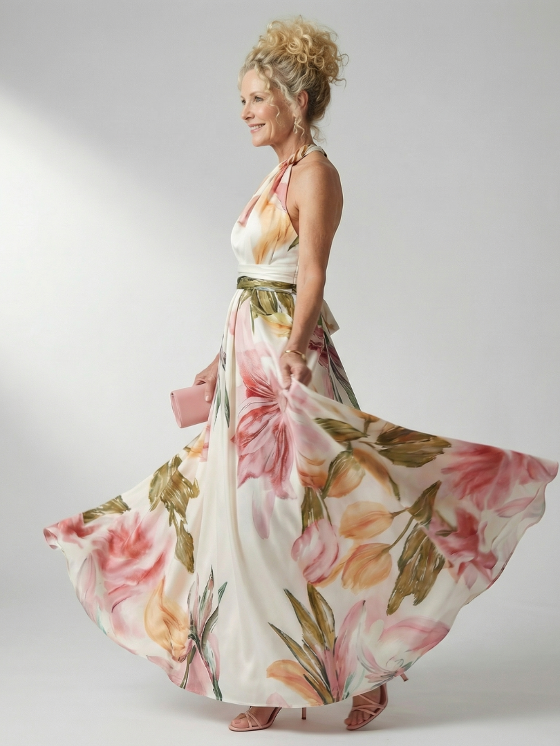 Matilde | Vestido Maxi Floral Ligero