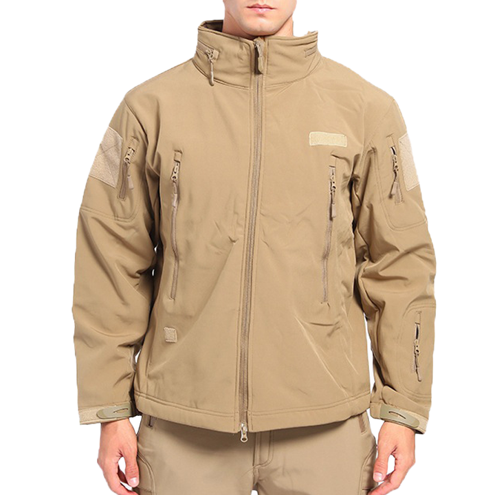 Men's Tactical Fleece Jacket for Outdoor Adventures - Model 25634311T