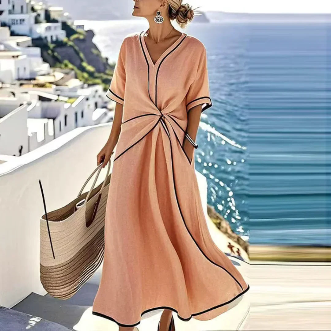 Leonora - Vestido que Define la Cintura