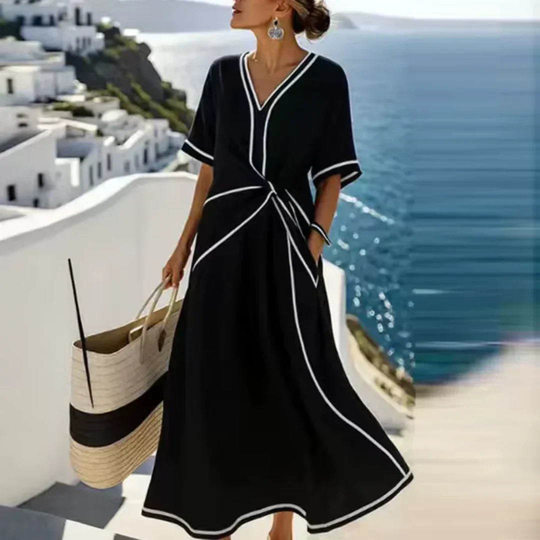 Leonora - Vestido que Define la Cintura