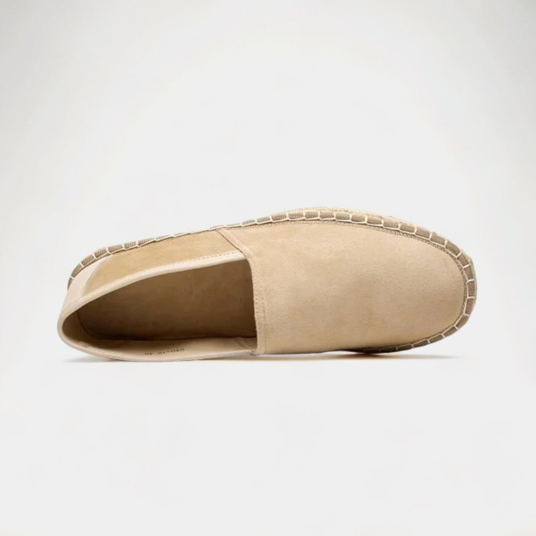 Loafers with Perforated Detail