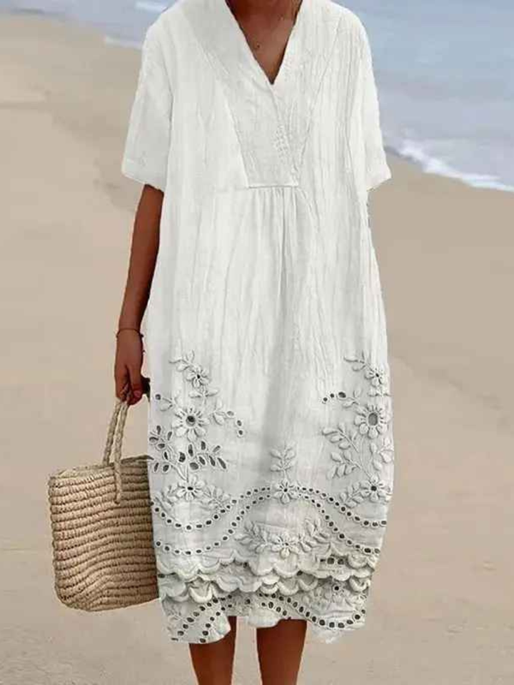Danielle - Maxi Vestido con Estampado Floral