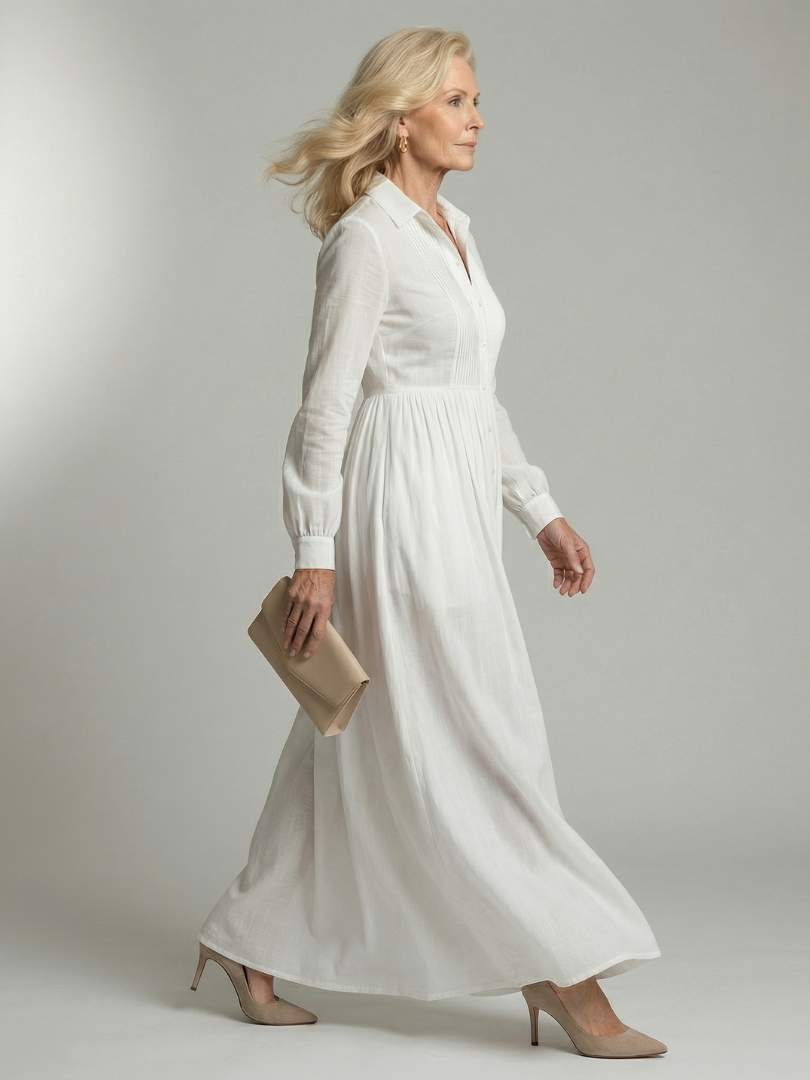 Carlota | Vestido Maxi de Flujo Suave