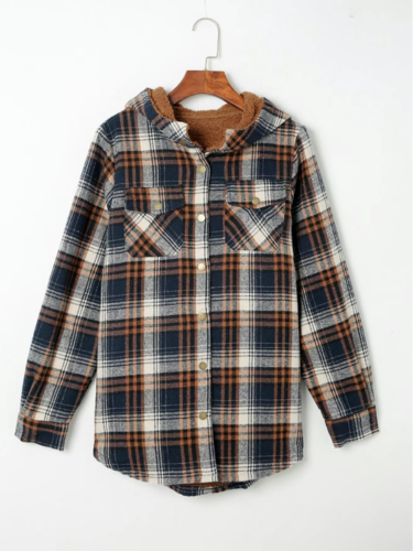 HANNAH™ - Stylish Plaid Jacket