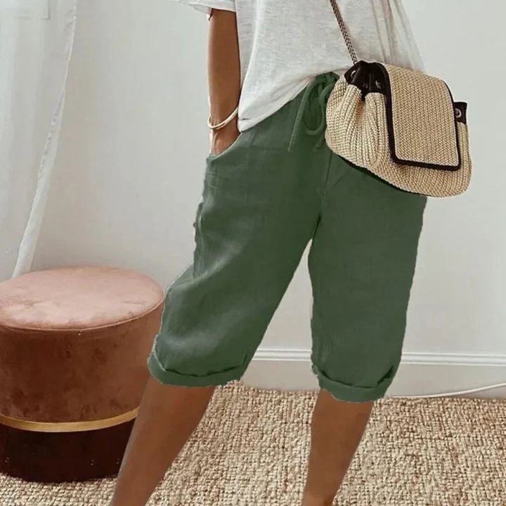 Natalia™ Pantalones Cortos para Mujeres