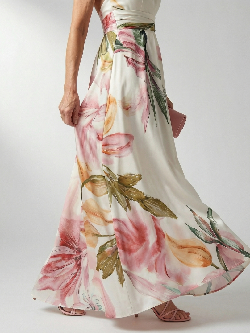 Matilde | Vestido Maxi Floral Ligero