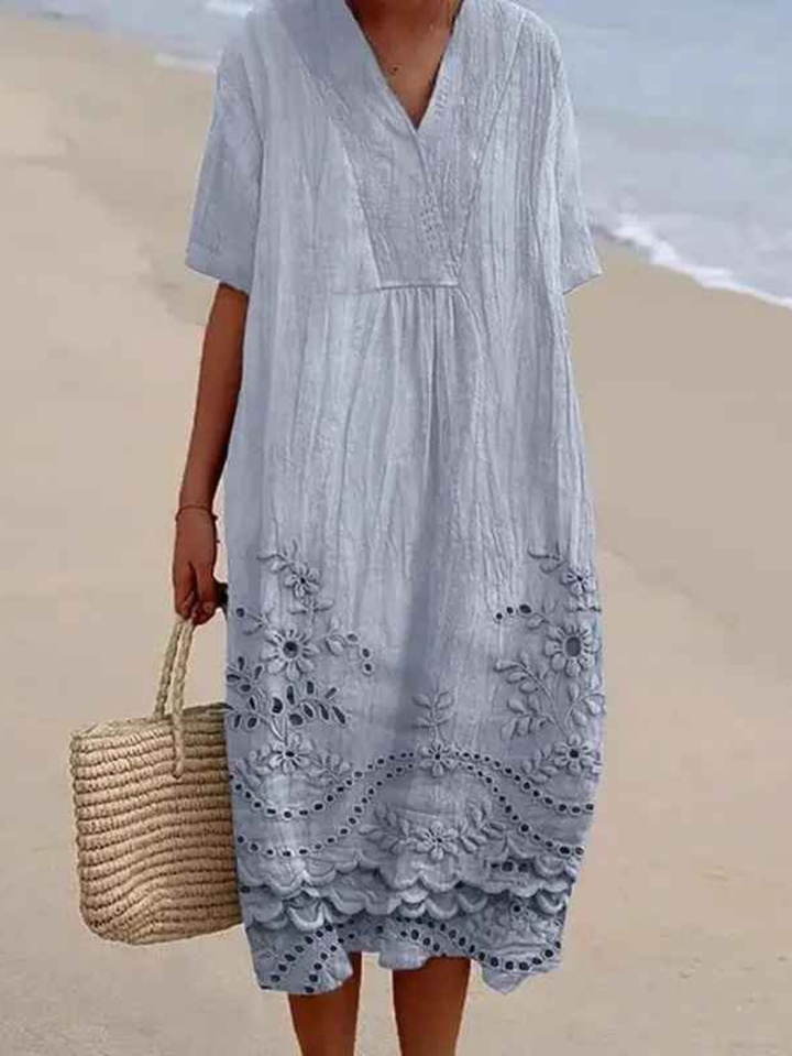 Danielle - Maxi Vestido con Estampado Floral