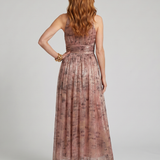 Inés | Vestido Midi Sin Mangas con Acabado Texturizado