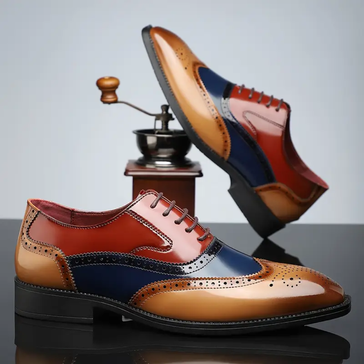 MONTCLAIR™ Zapato Brogue para Caballero – Sabor Elegante. Presencia Indiscutible.