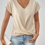 MARTA™ | Top con escote en V y detalle cruzado que favorece