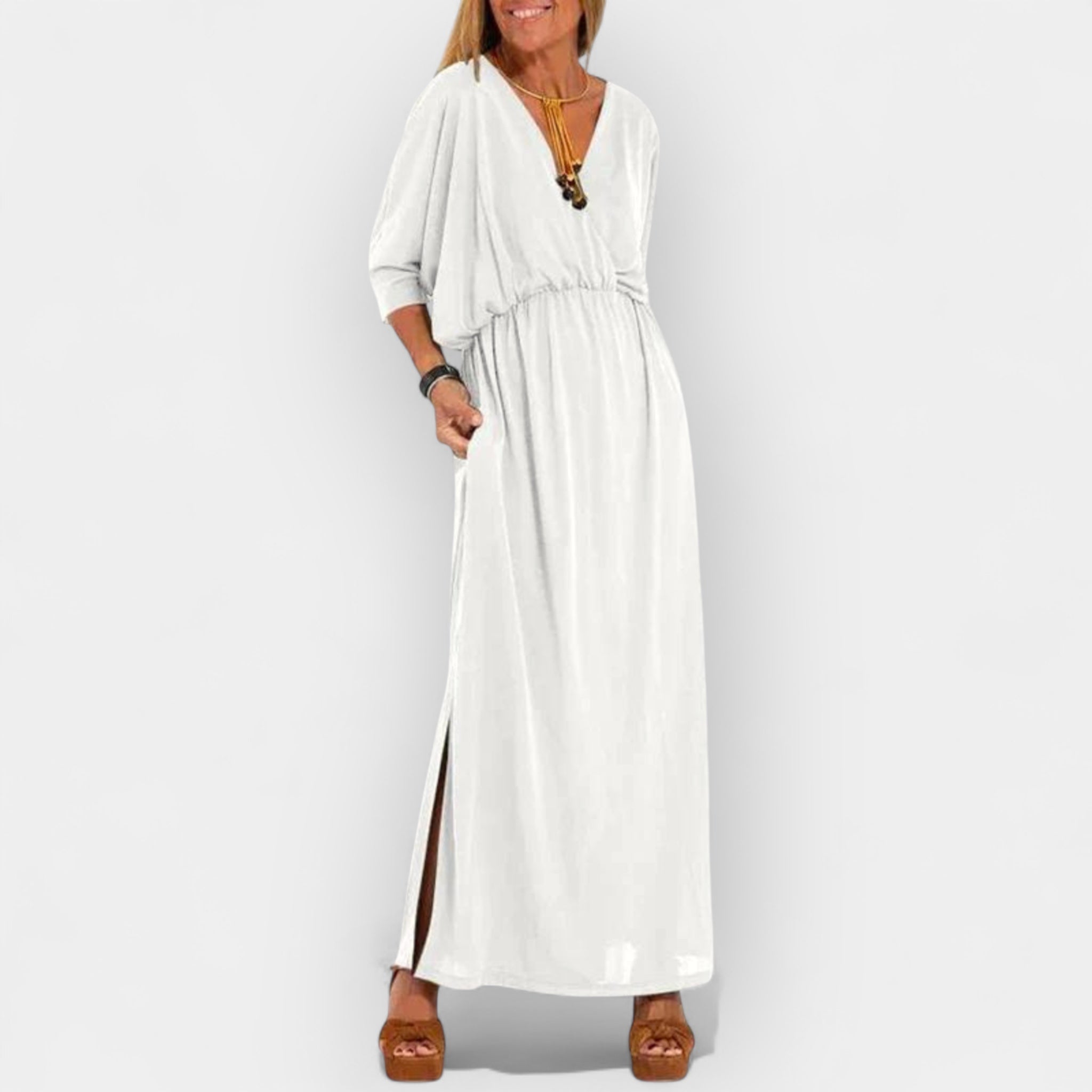 Retro-Inspired Long Dress