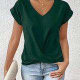 MARTA™ | Top con escote en V y detalle cruzado que favorece