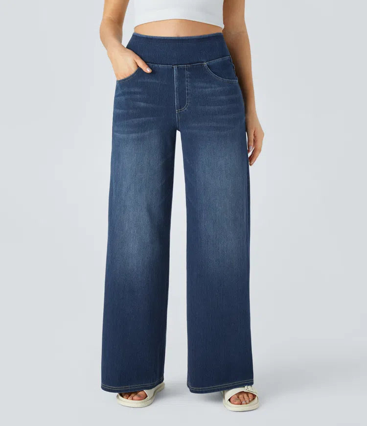 SOLÈNE™ - Easygoing Wide-Leg Jeans