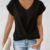 MARTA™ | Top con escote en V y detalle cruzado que favorece