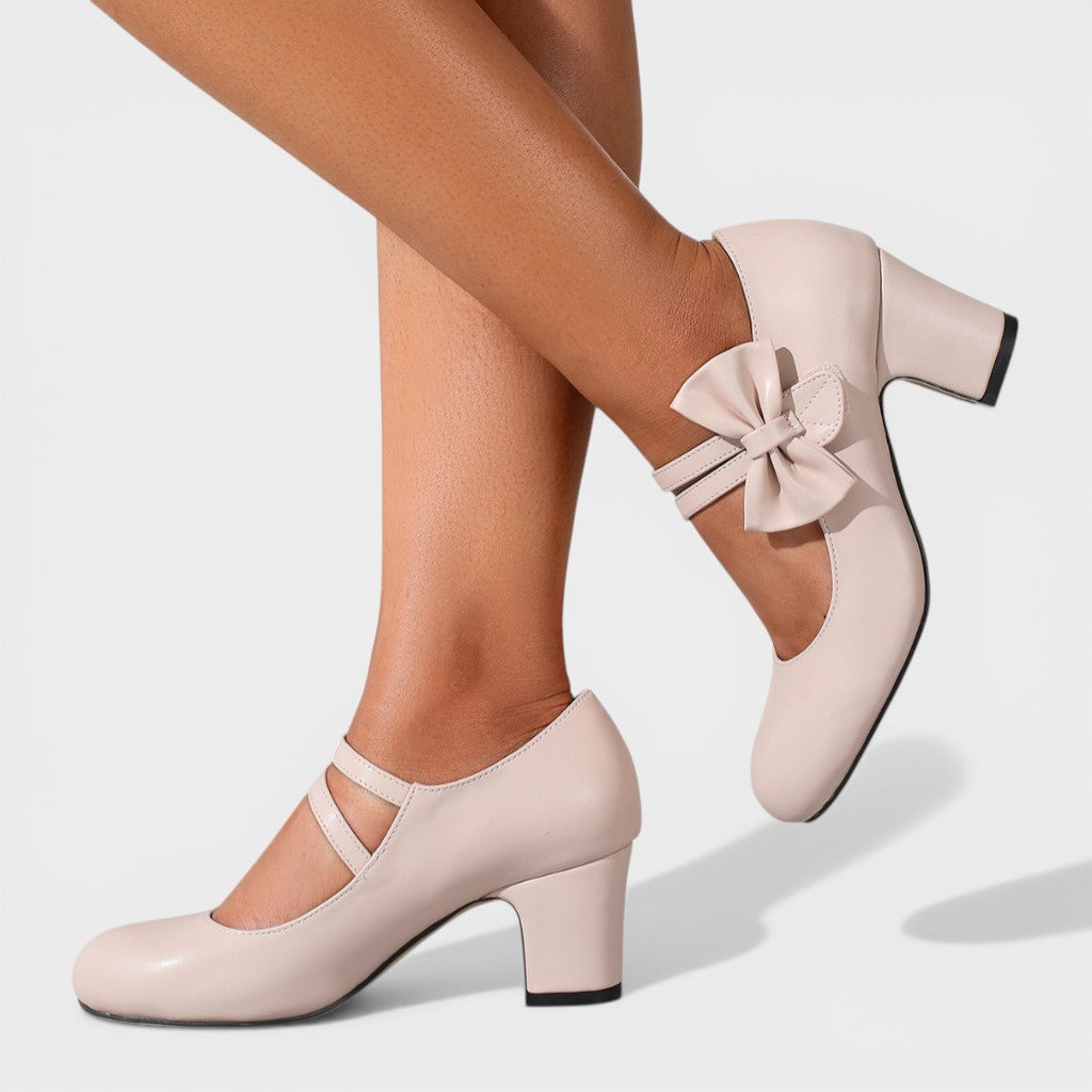 Beatriz™ | Tacones con lazo