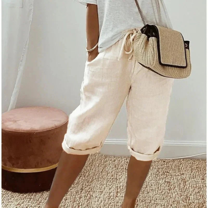 Natalia™ Pantalones Cortos para Mujeres