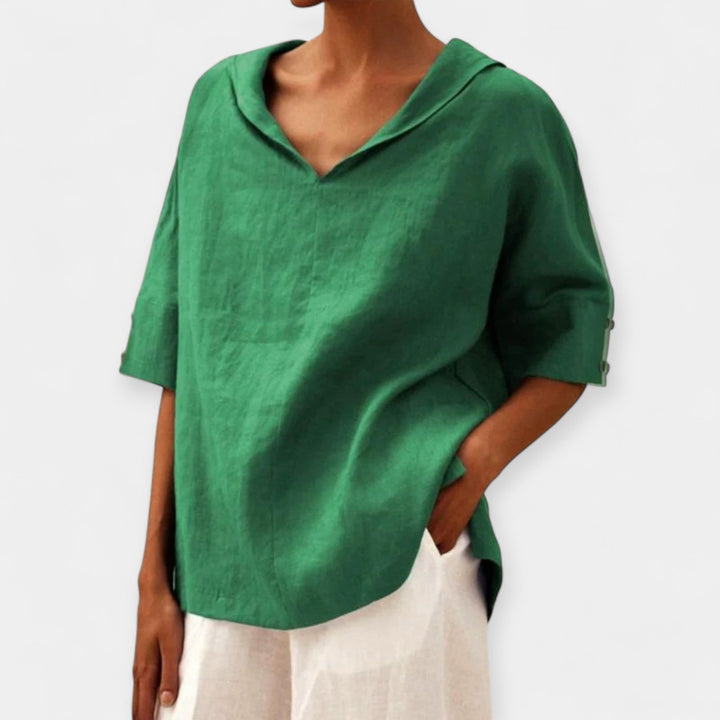 Blusa de corte amplio